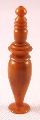 BO14 sm caramel bakelite perfume bottle